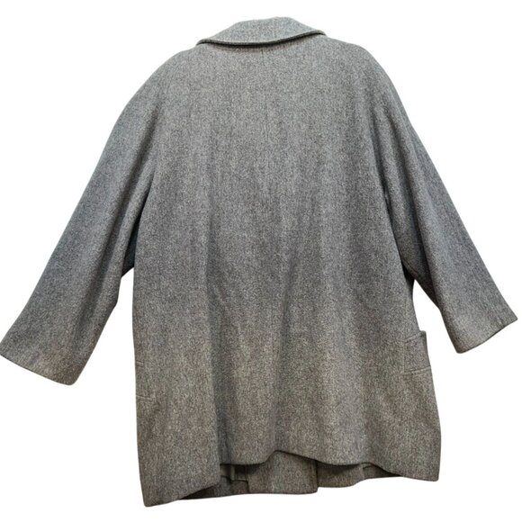 Herman Kay Womens Wool Blend Coat Size 18 Gray - Picture 10 of 13